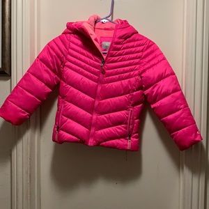 Pink champion girls snow jacket